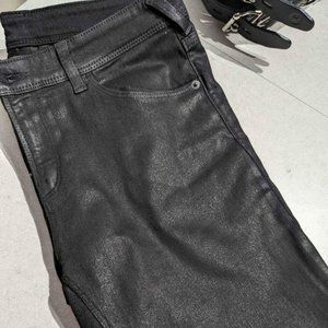 Armani Female coated shinny jeans size 29